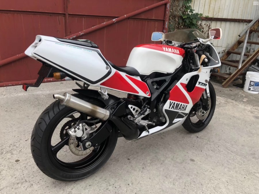 【极品雅马哈经典两冲跑车tzr250 3xv原始里程2099km 整车全部原板原